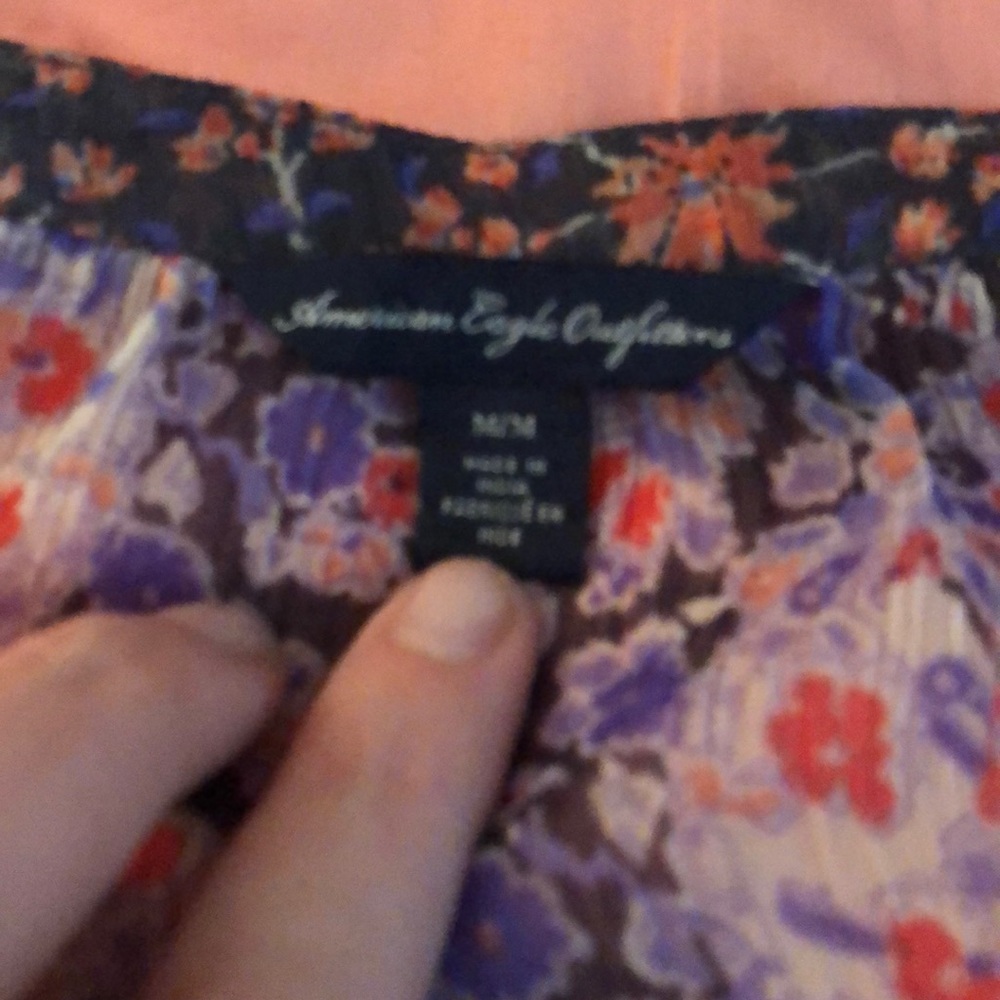 Blue pattern shirt - Picture 2 of 4